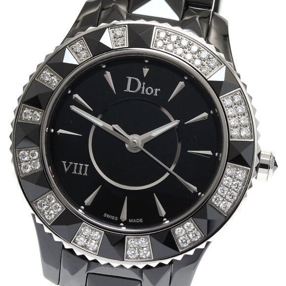 Christian Dior Dior VIII CD1231E1 black ceramic Quartz Ladies Watch_895056 main image 6